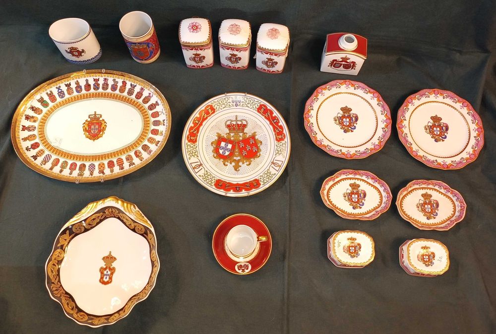 Peças Brasonadas Porcelana