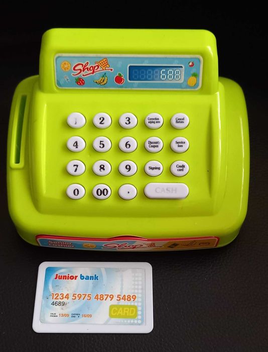 zabawkowa kasa dla dzieci