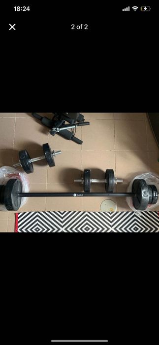 pesos conjunto musculação