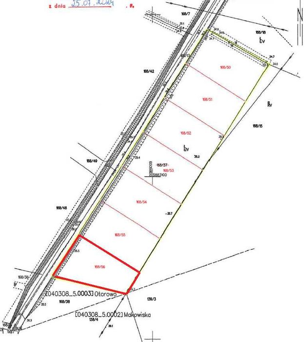 Działka budowlana 1001 m2- Otorowo gm. Solec Kujawski