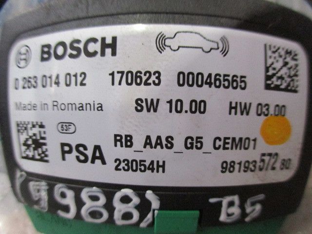 Sensor de estacionamento PEUGEOT 308 SW II