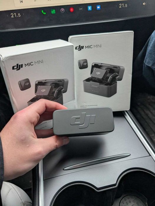 Мікрофонна радіосистема DJI Mic Mini 2TX + 1RX + Charging Case