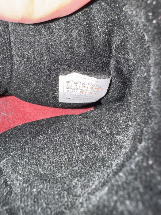 Зимові водонепроникні чоботи The North Face 35 розмір