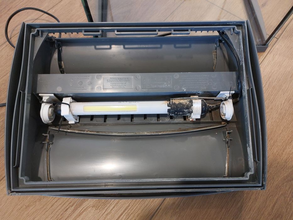 Akwarium 20 litrów, lampa 6W