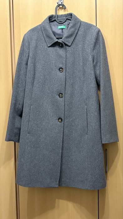 Płaszcz damski  szary