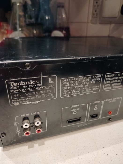 Magnetofon Technics double deck RX-X990