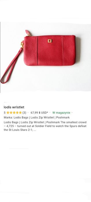 Portfel i saszetka LODIS -Skóra