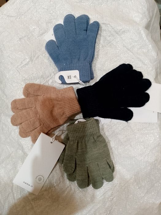 Рукавички дитячі Name it 1-3 роки 5-7 років 7-9 років 9-12 років
