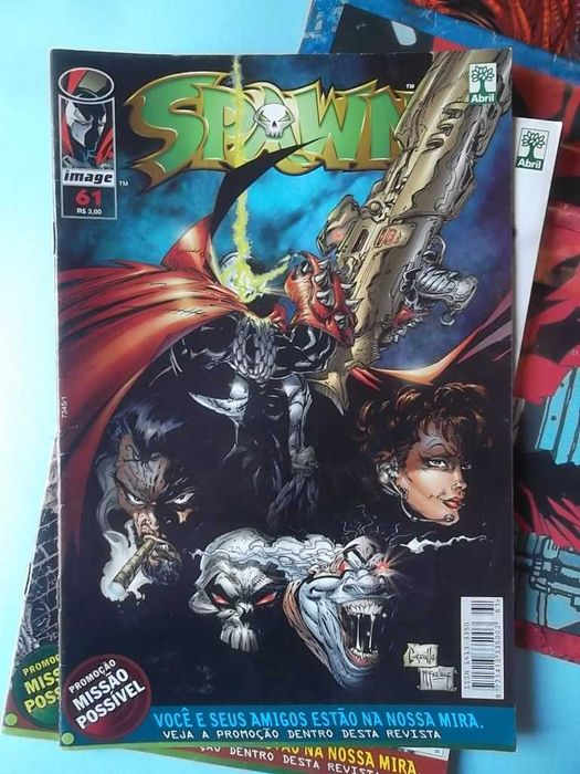 SPAWN - 6 revistas, em português e inglês