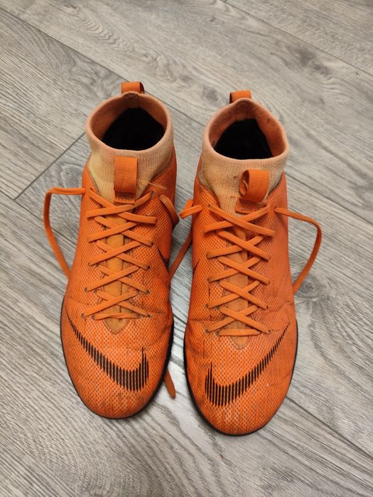 Сороко ніжки Nike Mercurial! Стелька 24см, ( помаранчеві).