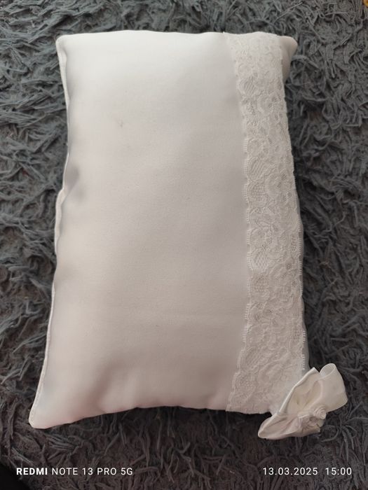 Poduszka do chrztu do wózka