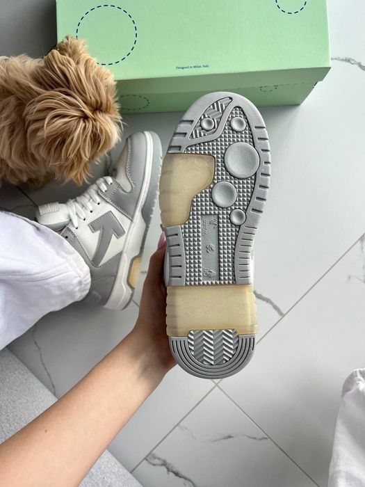 [БЕЗ ПРЕДОПЛАТ] Off-White Out of Office Low Tops Grey White