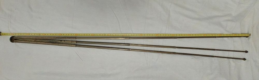 Тренога (штатив) немецкая антикварная. Латунь.