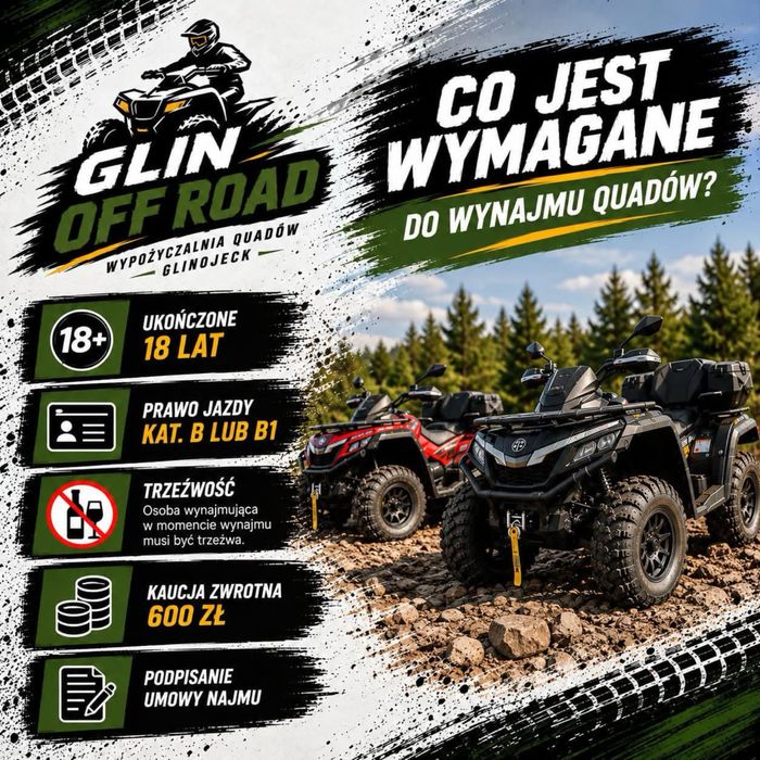 Wynajem quadów 600