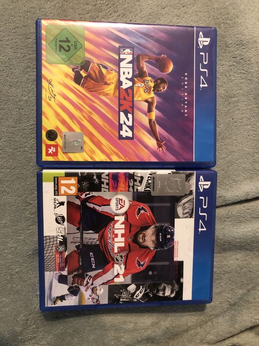 Nba 2k24 nhl 21 gry na ps4 gra playstation ps5 pro hokej basketball