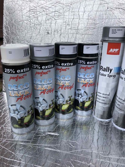 Краска для дисков APP 0,6 - 225грн/фарба для дисків Perfect 0,5 -179