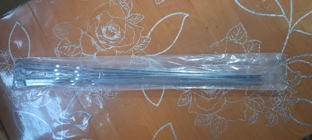 Шампура нержавейка 600мм набор 6шт.