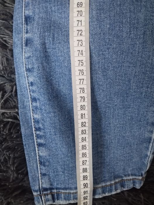 Spodnie damskie jeansy denim
