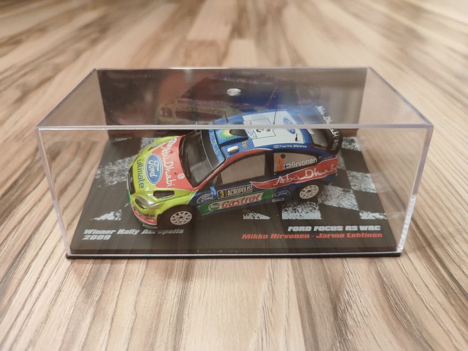 Ford Focus RS WRC Hirvonen/Lehtinen Winner Rally Acropolis 2009 1:43