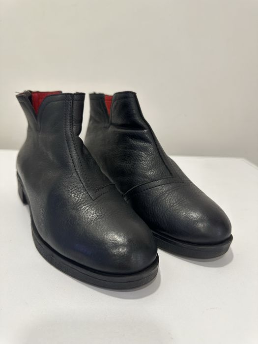 Шкіряні ботинки, сапоги на байці осінь/весна.