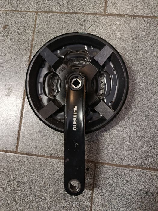 Korba Shimano TY301  170mm - Prawa stan B.D