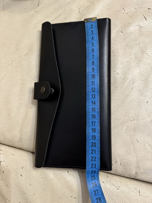 Тревел кейс чорний шкіра натуральна