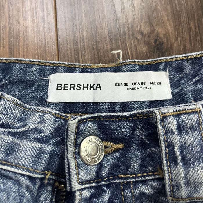 ЯК НОВІ Стильні жіночі джинси Bershka Baggy світло-блакитні, розмір М