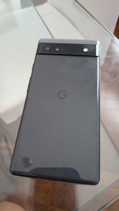 Smartphone GOOGLE Pixel 6A 5G (6.1'' - 6 GB - 128 GB - Preto)