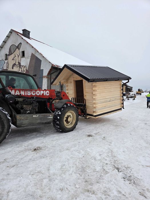 Sauna Ogrodowa z bala 2x2 m