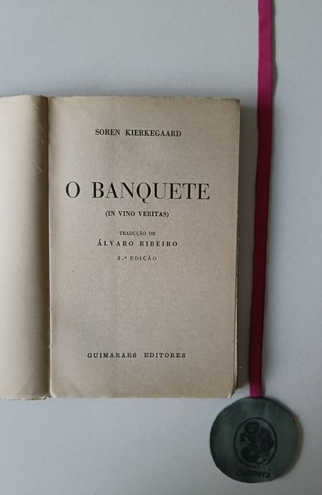 O banquete, Kierkegaard