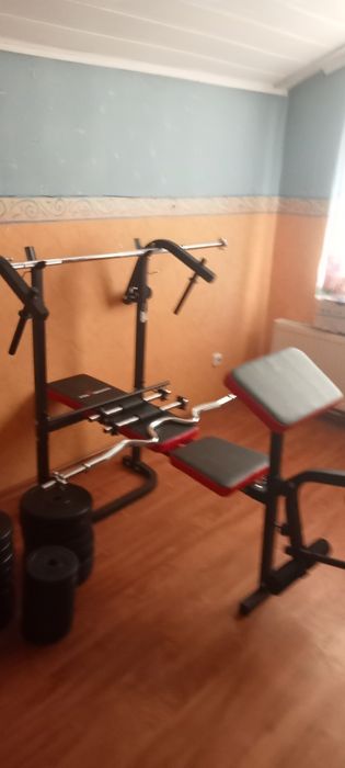 Sprzęt siłowy cały zestaw