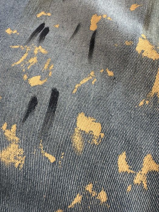 Джинси Acne Studios type широкі Blue Painted M L opium archive