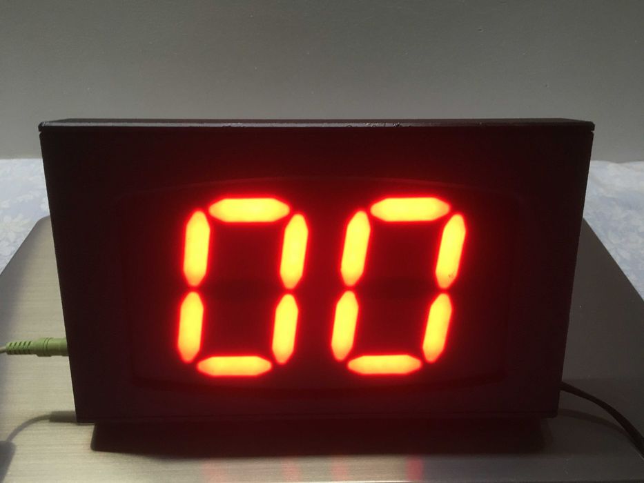 Painel indicador de senhas LED