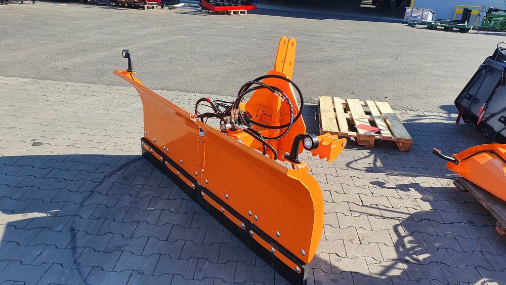 Pług śnieżny Strzałkowy VARIO Mini 1,5 m - Samasz City - Amortyzacja