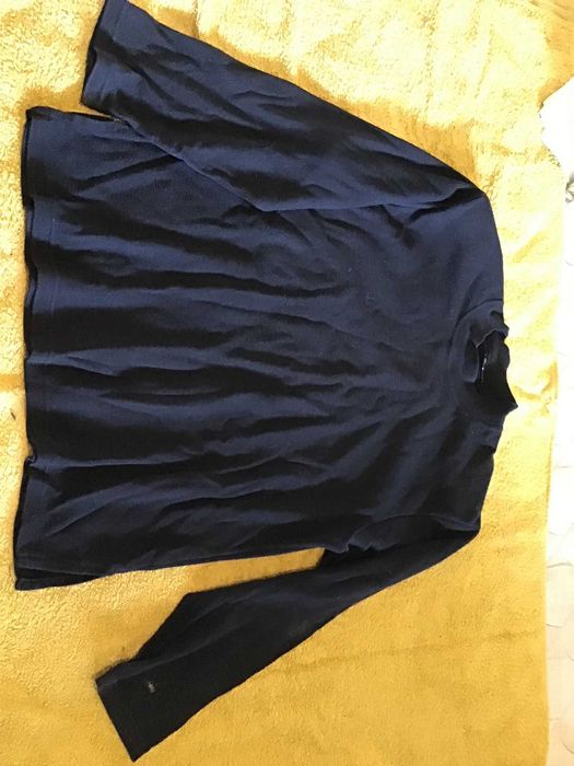 camisola preta tamanho 12