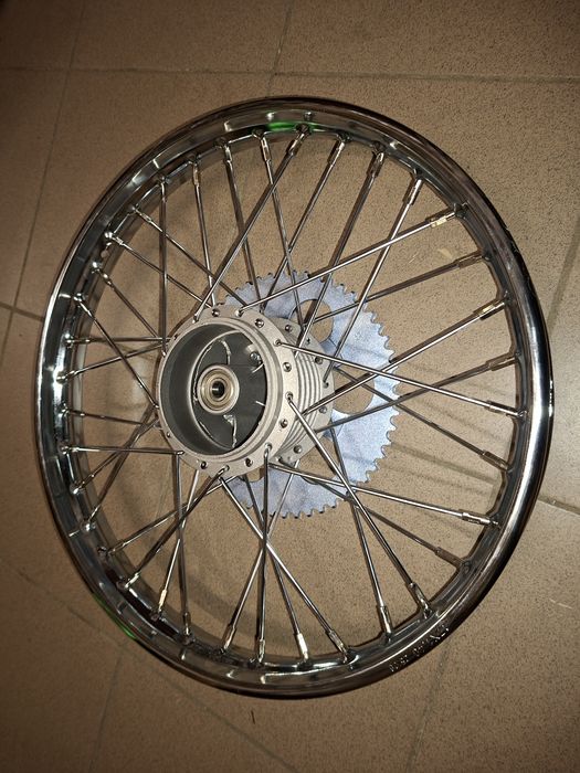 Odnowione wycentrowane kolo tyl r17" romet ogar 200,3 biegowy  pl