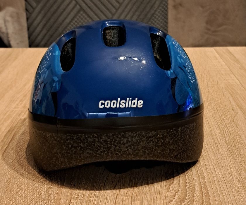Kask Coolslide dziecięcy + rękawiczki