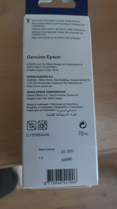 Original Tinteiros Epson 664