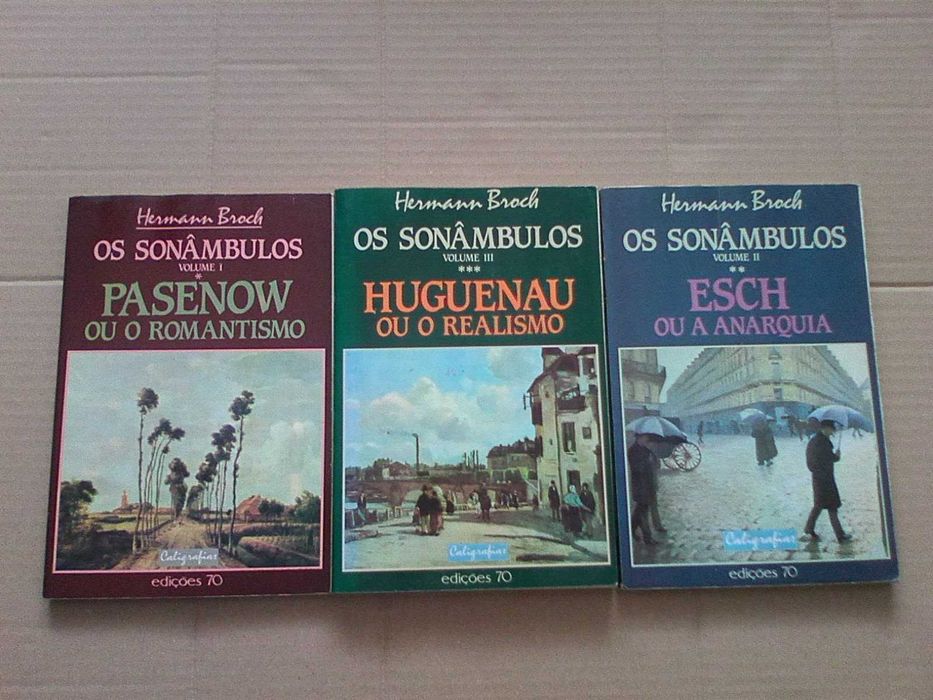 Os Sonâmbulos - 3 volumes