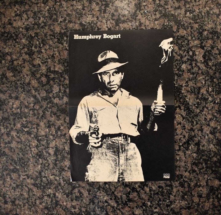 Poster Vitange - Humphrey Bogart / Rod Stewart