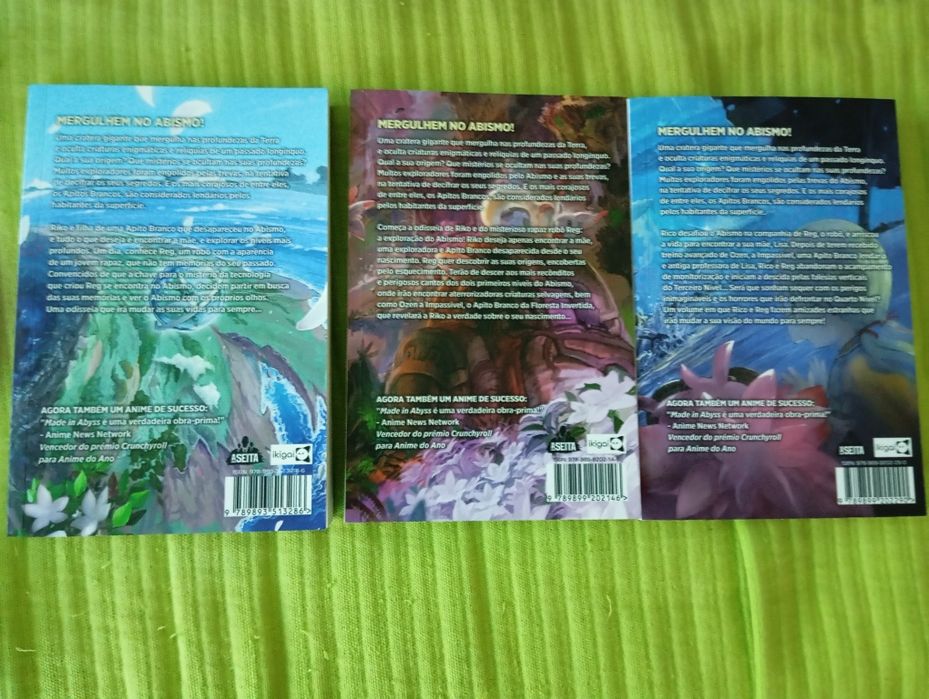 Mangás Made in the Abyss 1-3