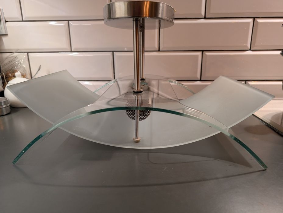 Lampa sufitowa Italux modern szkło