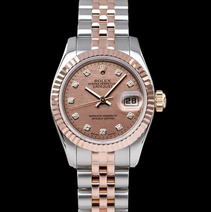 Zegarek Rolex Lady Datejust 26 różowa masa perłowa