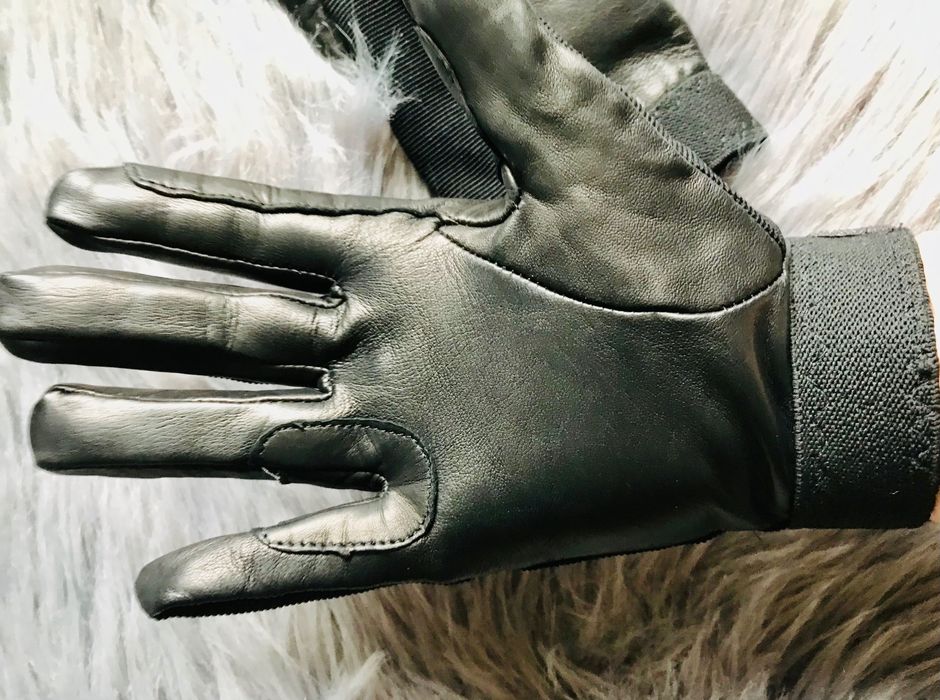 Rękawiczki jeździeckie dla dorosłych START Strong skórzane