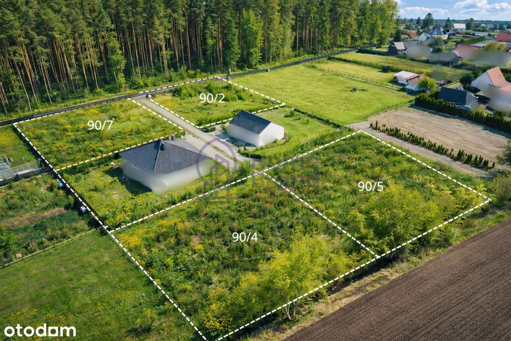 4 działki budowlane | Jaźwiny