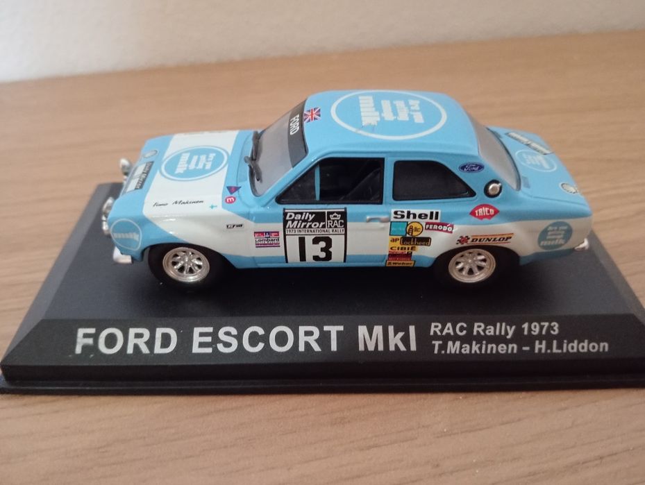 Ford Escort MK1 vencedor do Rally RAC de 1973.