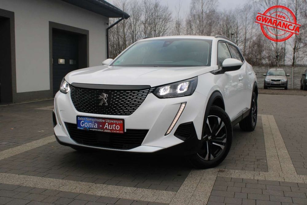 Peugeot 2008 Gwarancja_Przebieg i Stan Salonowy_Biała Perła Piękny !!!