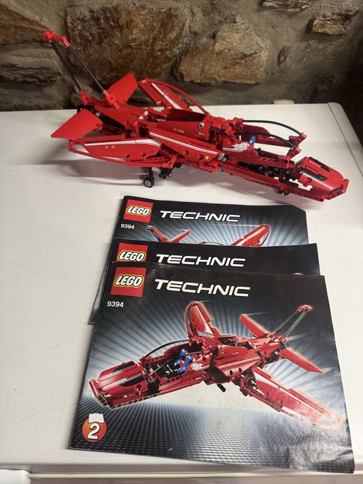 Lego 9394 avião completo