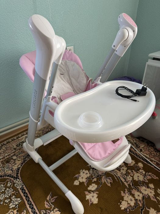 Стільчик-гойдалка 3в1 Carrello Cascata-Шедевр для малечі