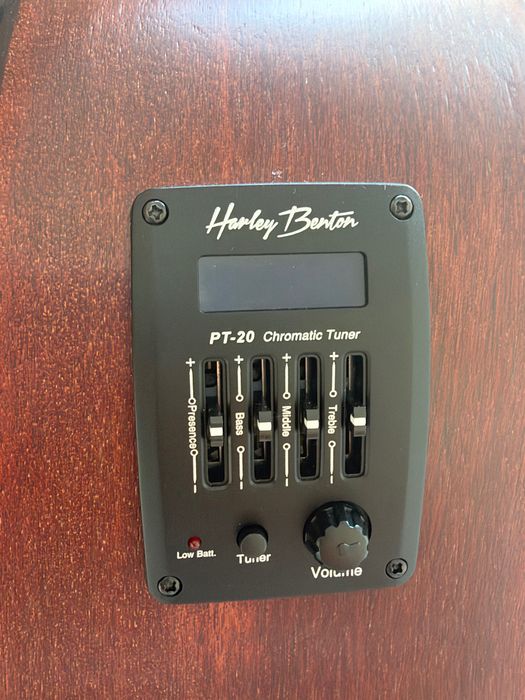Guitarra Harley Benton Delta Blues DCE